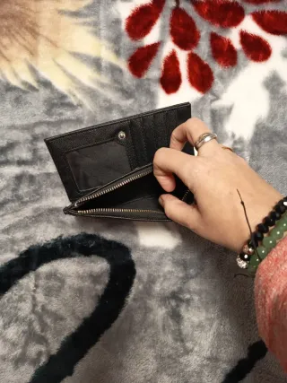 Cartera Stradivarius Negra
