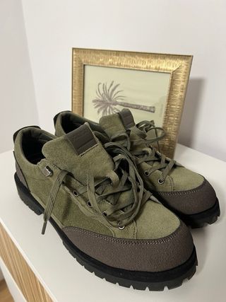 Zapatos Scalpers Talla 44 Verde/Marrón