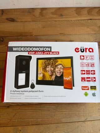 Videoportero Eura VDP-49A3-2TY Tuya Wi-Fi AHD RFID