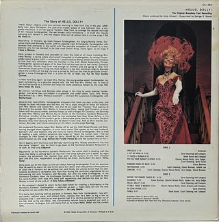 Lp Carol Channing - Hello, Dolly! Original Broadwa