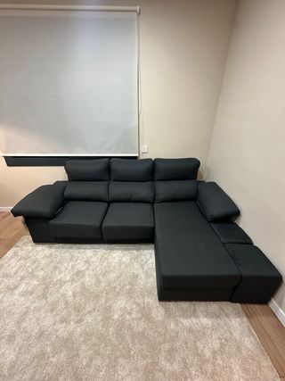 Sofá Chaise Longue 3 Plazas Abatible