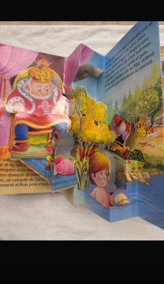 libro "El gato con botas" de la colección Pop-Cart