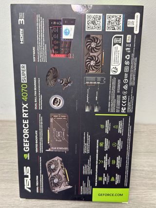 Tarjeta Gráfica ASUS Dual GeForce RTX 4070 SUPER
