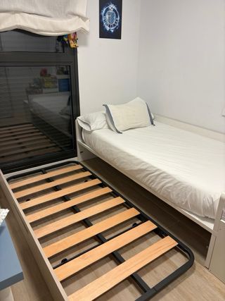 Cama juvenil nido 0,90x1,90.