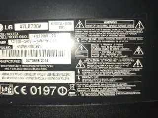 TV LG 47LB700V 47 pulgadas