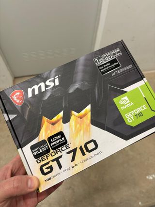 Tarjeta Gráfica MSI GeForce GT 710 1GB DDR3