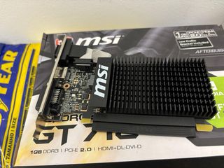 Tarjeta Gráfica MSI GeForce GT 710 1GB DDR3