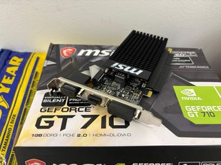 Tarjeta Gráfica MSI GeForce GT 710 1GB DDR3