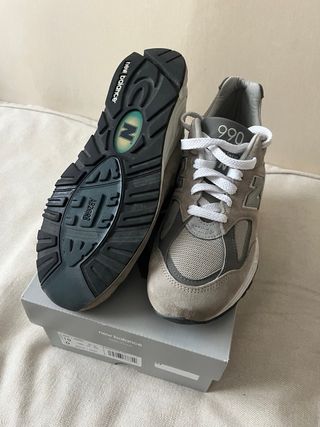 New Balance 990 V2 Talla 44 Gris