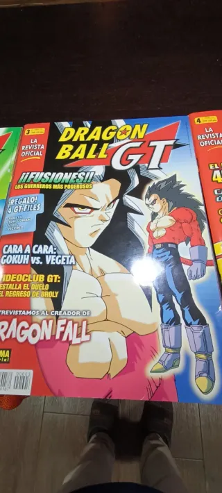 Revistas Dragon Ball GT (Números 1-7)