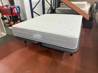 2BASES Y COLCHON FLEX PALCE VISCO 160x190