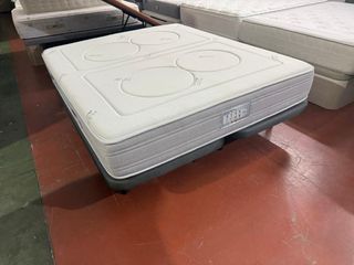 2BASES Y COLCHON FLEX PALCE VISCO 160x190