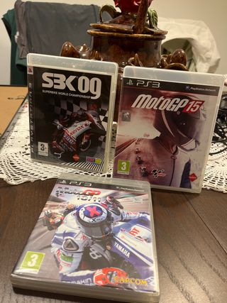 Lote 3 Juegos Motociclismo PS3