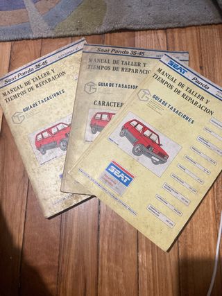 Manual Taller Seat Panda 35-45 Septiembre 81