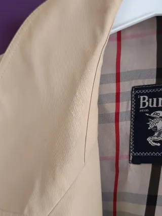 Gabardina Burberry Vintage Beige