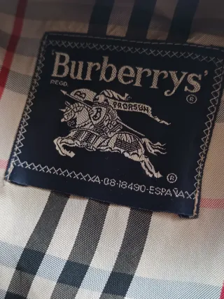 Gabardina Burberry Vintage Beige