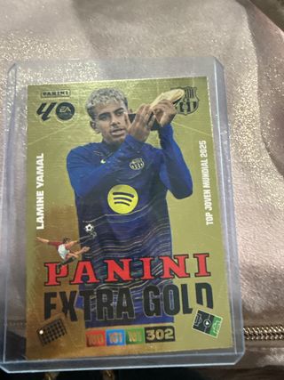Carta Panini Extra Gold Lamine Yamal