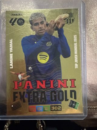 Carta Panini Extra Gold Lamine Yamal
