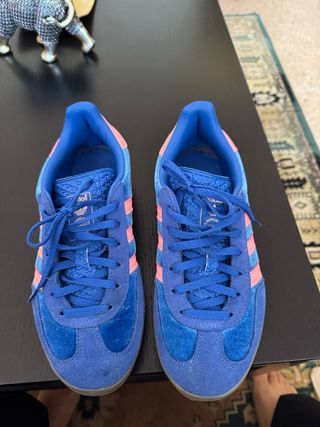 Adidas Gazelle Azul/Rosa - Como Nuevas