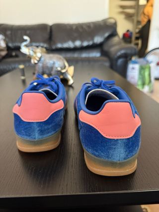 Adidas Gazelle Azul/Rosa - Como Nuevas