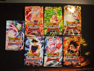 Lote Dragon Ball Super Card Game Bt22, 23 y 24.
