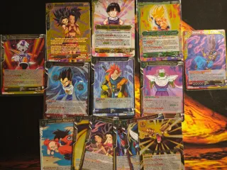 Lote Dragon Ball Super Card Game Bt22, 23 y 24.