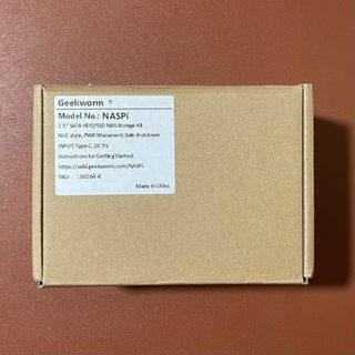 Carcasa Raspberry Pi Geekworm Naspi 2.0