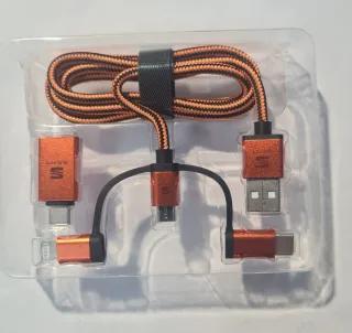 Cable SEAT Multiconector USB C, Lightning, Micro U