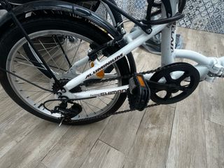 Bicicleta Moma Plegable con Cesta