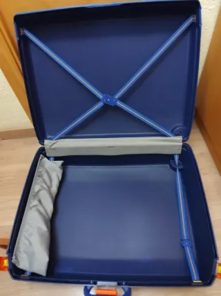 Maleta Rígida Grande Samsonite Azul