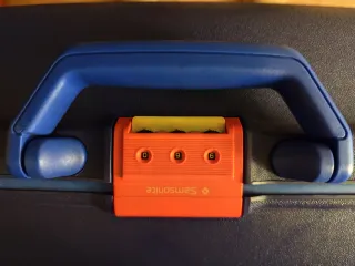 Maleta Rígida Grande Samsonite Azul