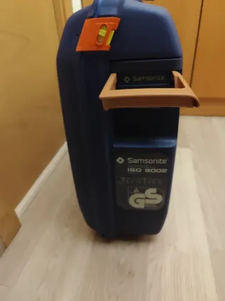 Maleta Rígida Grande Samsonite Azul