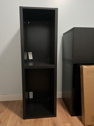 Mueble TV BESTÅ IKEA Negro