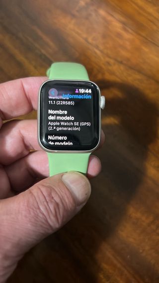 Apple Watch SE 2ª Gen Verde/Plata