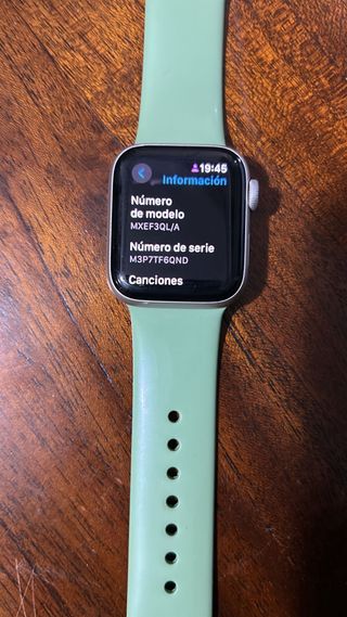 Apple Watch SE 2ª Gen Verde/Plata