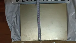 2 Tiradores Cuadrados Metálicos