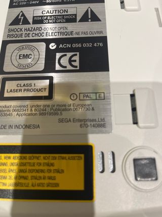 Sega Dreamcast Consola Blanca