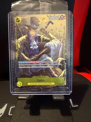 Lata One Piece Card Game + Carta Promo Sabo