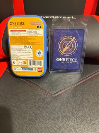 Lata One Piece Card Game + Carta Promo Sabo