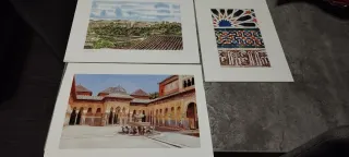 Lote Cuadros y Fotos Árabes.