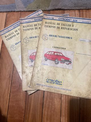 Manual Taller Citroën GSA T. I y T. II