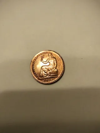 Moneda 50 céntimos República Española 1937