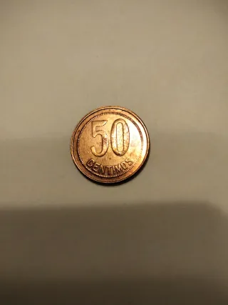 Moneda 50 céntimos República Española 1937