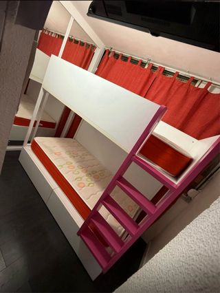 Litera con 1 colchón