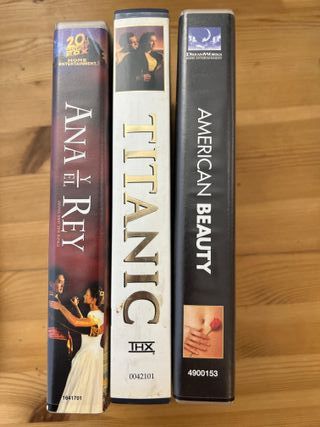 50 Películas VHS Antiguas En muy buen estado