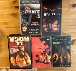 50 Películas VHS Antiguas En muy buen estado