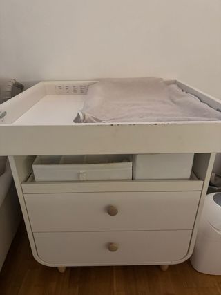 Cambiador IKEA MYLLRA blanco