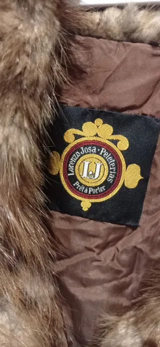 Abrigo peletería Lorenzo Josa