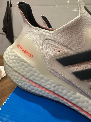 Adidas Ultraboost 22 hombre naranja/Blanco