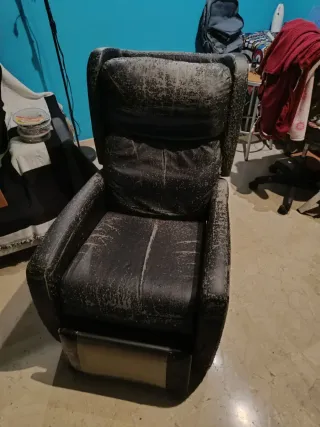 Sofá Reclinable con Apoyapiés